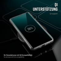 ONEFLOW Cushion Case für Samsung Galaxy S22 Ultra – Durchsichtige Hülle aus Silikon mit 3D Kameraschutz