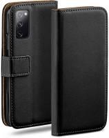 moex Book Case für Samsung Galaxy S20 FE 5G – Klapphülle aus PU Leder mit Kartenfach, Komplett Schutz