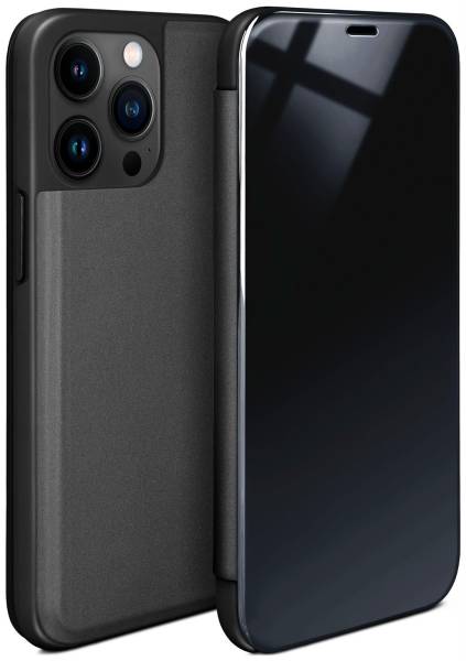 moex Void Case für Apple iPhone 13 Pro Max – Klappbare 360 Grad Schutzhülle, Hochglanz Klavierlack Optik