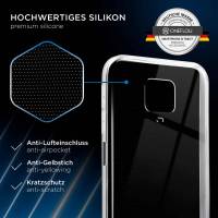 ONEFLOW Clear Case Redmi Note 9 Pro Silikonhülle transparent – weiteres Produktbild 3