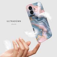 ONEFLOW Bliss Cover iPhone 16 Marmor Muster – weiteres Produktbild 4