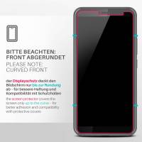 moex ShockProtect Klar für HTC U11 Plus – Panzerglas für kratzfesten Displayschutz, Ultra klar