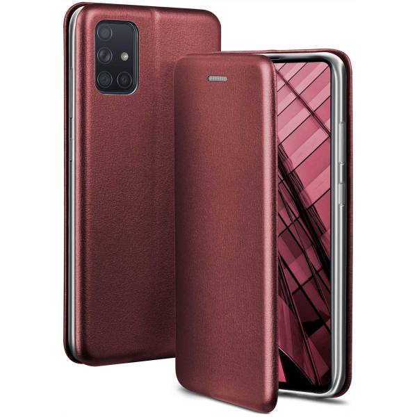 ONEFLOW Business Case Samsung Galaxy A71 Handytasche mit Kartenfach