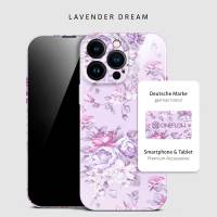 ONEFLOW Flower Cover iPhone 15 Pro Max Blumen Muster – weiteres Produktbild 3