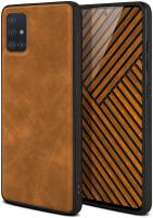 ONEFLOW Pali Case für Samsung Galaxy A51 – PU Leder Case mit Rückseite aus edlem Kunstleder