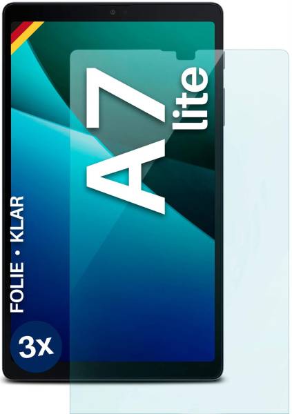 moex FlexProtect Klar für Samsung Galaxy Tab A7 Lite – Schutzfolie für zusätzlichen Displayschutz, Ultra klar