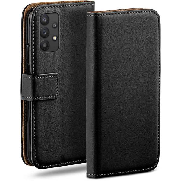 moex Book Case für Samsung Galaxy A32 5G Klapphülle mit Kartenfach