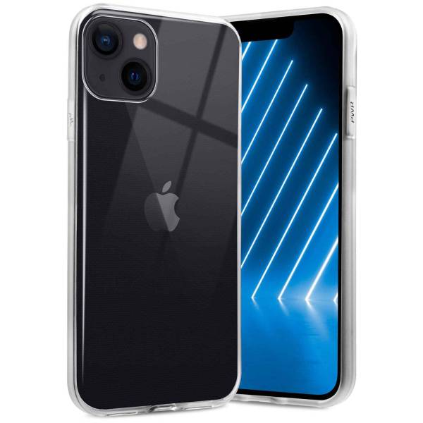 ONEFLOW Clear Case für Apple iPhone 13 mini – Transparente Hülle aus Soft Silikon, Extrem schlank