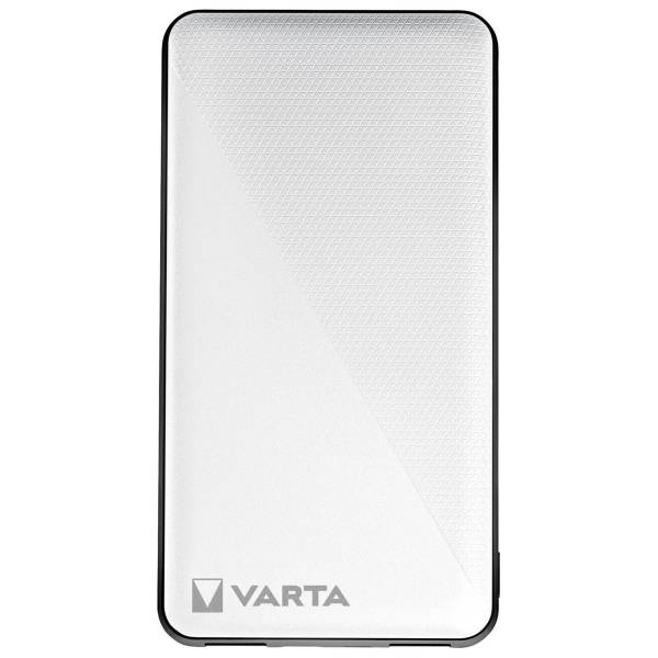 VARTA Powerbank – 2x USB-A + 1x USB-C bidirektional für Smartphones und andere Geräte – Energy Serie, 10000 mAh