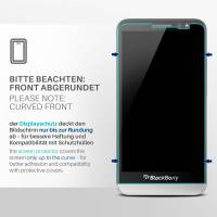 moex FlexProtect Klar für BlackBerry Z30 – Schutzfolie für unsichtbaren Displayschutz, Ultra klar