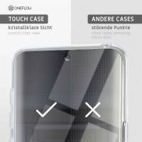 ONEFLOW Touch Case für Samsung Galaxy S21 Plus – 360 Grad Full Body Schutz, komplett beidseitige Hülle
