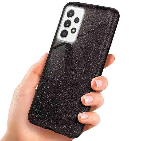 ONEFLOW Glitter Case Samsung Galaxy A52 mit Glitzer Look