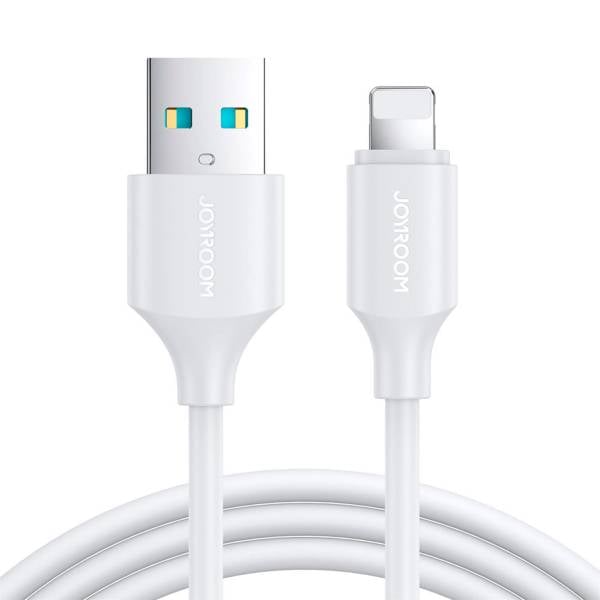 Joyroom Ladekabel – USB-A auf Lightning für iPhone 5 - 14 und iPad Modelle, Schnellladekabel 2,4A, Länge 1,0 m