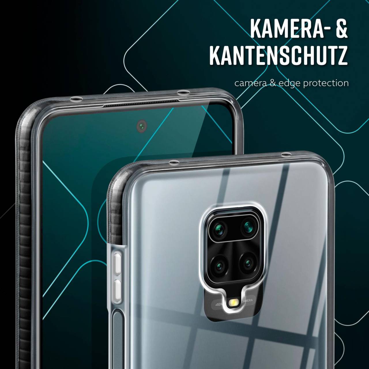 ONEFLOW Cushion Case Redmi Note 9 Pro Bumper Hülle