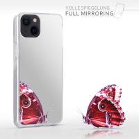 moex Mirror Case für Apple iPhone 15 – Handyhülle aus Silikon mit Spiegel auf der Rückseite