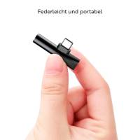 Baseus Audio Converter L41 – USB-C auf USB-C & 3,5mm Adapter, Audio-Umwandler für USB-C Geräte