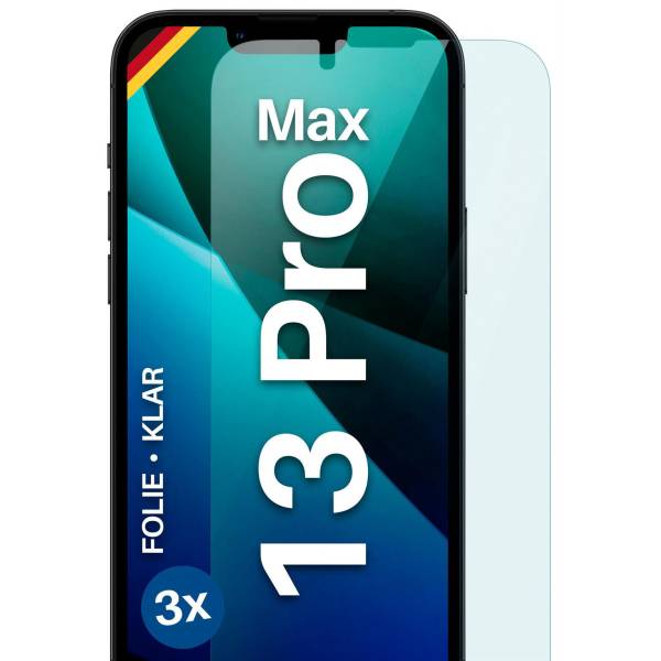 moex FlexProtect iPhone 13 Pro Max Schutzfolie Klar