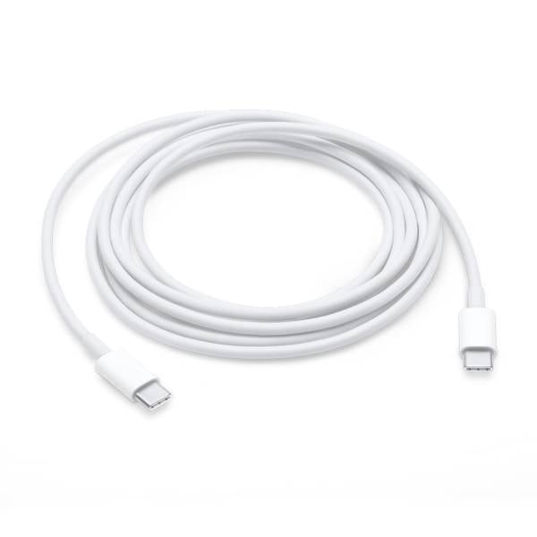 Apple Ladekabel – USB-C auf USB-C für Smartphones und andere Geräte, Schnelle Datenübertragung 100W, Länge 2,0 m