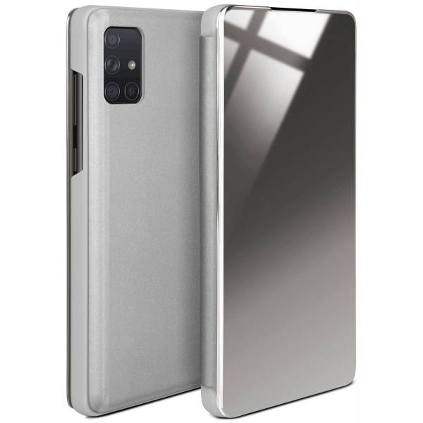 moex Void Case für Samsung Galaxy A71 – Klappbare 360 Grad Schutzhülle, Hochglanz Klavierlack Optik