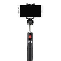 Hama Funstand 57 – Selfie-Stick mit Bluetooth Auslöser und erweiterbarer Teleskopstange bis 57 cm