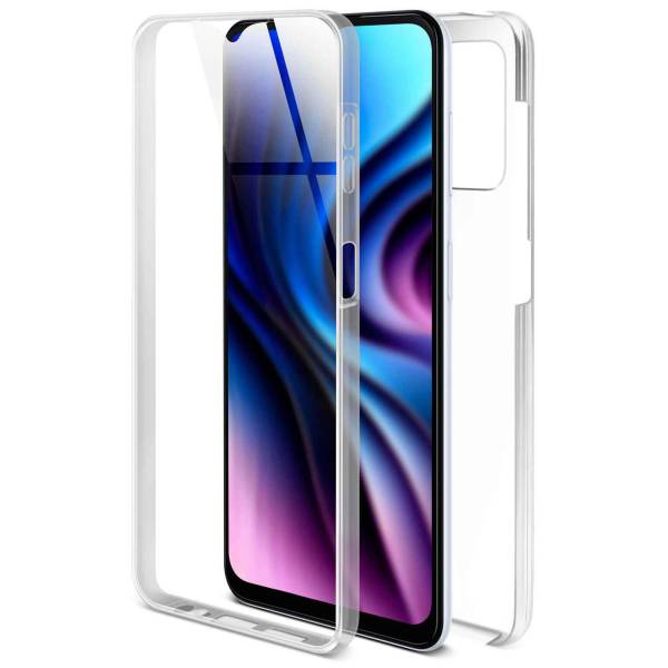 ONEFLOW Touch Case für Samsung Galaxy A13 (4G) – 360 Grad Full Body Schutz, komplett beidseitige Hülle