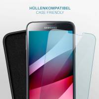 moex ShockProtect Klar für Samsung Galaxy S5 – Panzerglas für kratzfesten Displayschutz, Ultra klar