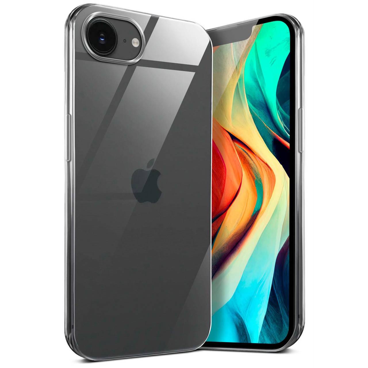 moex Aero Case iPhone 16e durchsichtig aus Silikon