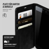 moex Casual Case für Huawei Y6 (2015) – 360 Grad Schutz Booklet, PU Lederhülle mit Kartenfach