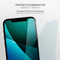 moex FlexProtect Klar für Apple iPhone 12 Pro – Schutzfolie für unsichtbaren Displayschutz, Ultra klar