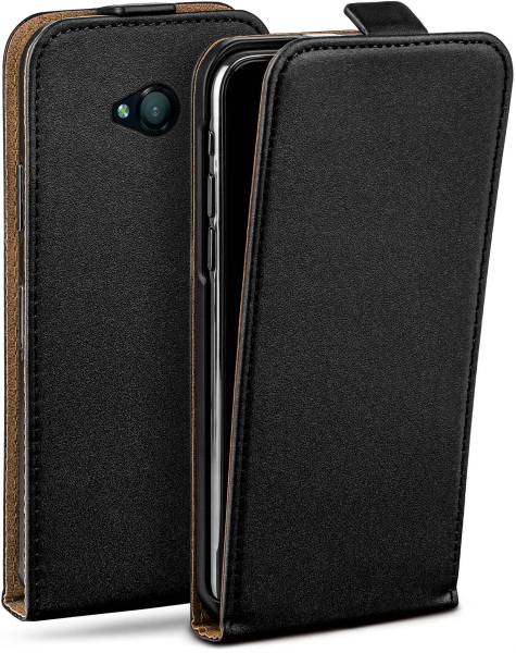 moex Flip Case für Microsoft Lumia 550 – PU Lederhülle mit 360 Grad Schutz, klappbar