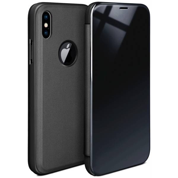 moex Void Case iPhone XS Klapphülle Hochglanz
