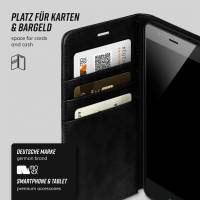 moex Casual Case für Huawei P9 Lite – 360 Grad Schutz Booklet, PU Lederhülle mit Kartenfach