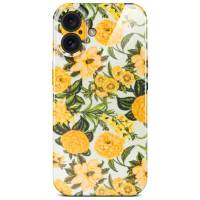 ONEFLOW Flower Cover iPhone 16 Blumen Muster – weiteres Produktbild 0
