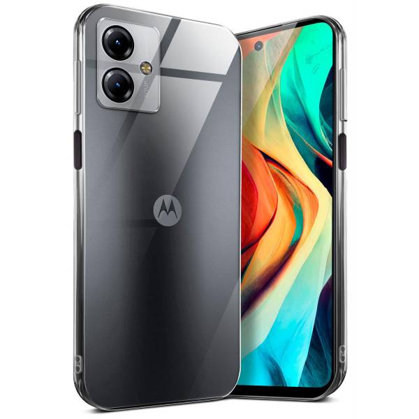 moex Aero Case Motorola Moto G14 durchsichtig aus Silikon