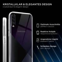 ONEFLOW Clear Case Samsung Galaxy A50 Silikonhülle transparent – weiteres Produktbild 1
