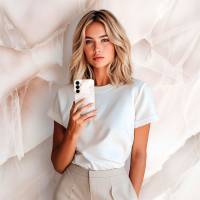 ONEFLOW Bliss Cover Samsung Galaxy A35 5G Marmor Muster – weiteres Produktbild 2