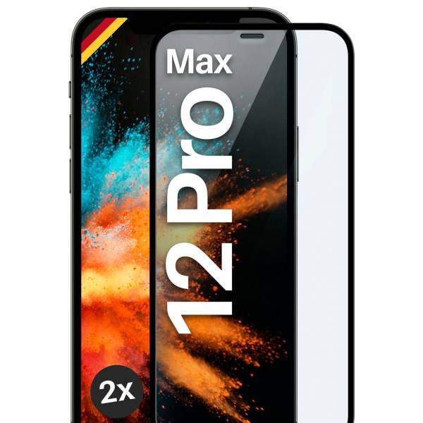 moex CurveProtect für Apple iPhone 12 Pro Max – Full Screen Schutzfolie – Curved 3D Panzerglas