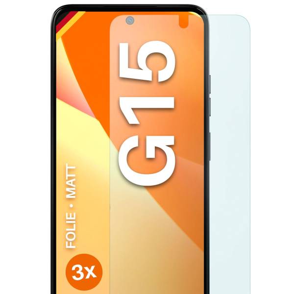moex FlexProtect Motorola Moto G15 Schutzfolie Matt