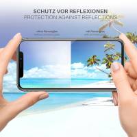 moex ShockProtect Matt für Apple iPhone XS Max – Panzerglas für kratzfesten Displayschutz, Anti Reflex