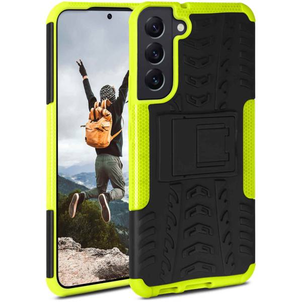 ONEFLOW Tank Case für Samsung Galaxy S22 Plus – Stoßfeste Panzer Hülle – Rugged Outdoor Handyhülle