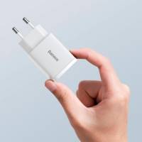 Baseus Netzteil – 1x USB-A + 1x USB-C Ladegerät für Smartphones und andere Geräte, Compact Serie, 20W – weiteres Produktbild 4