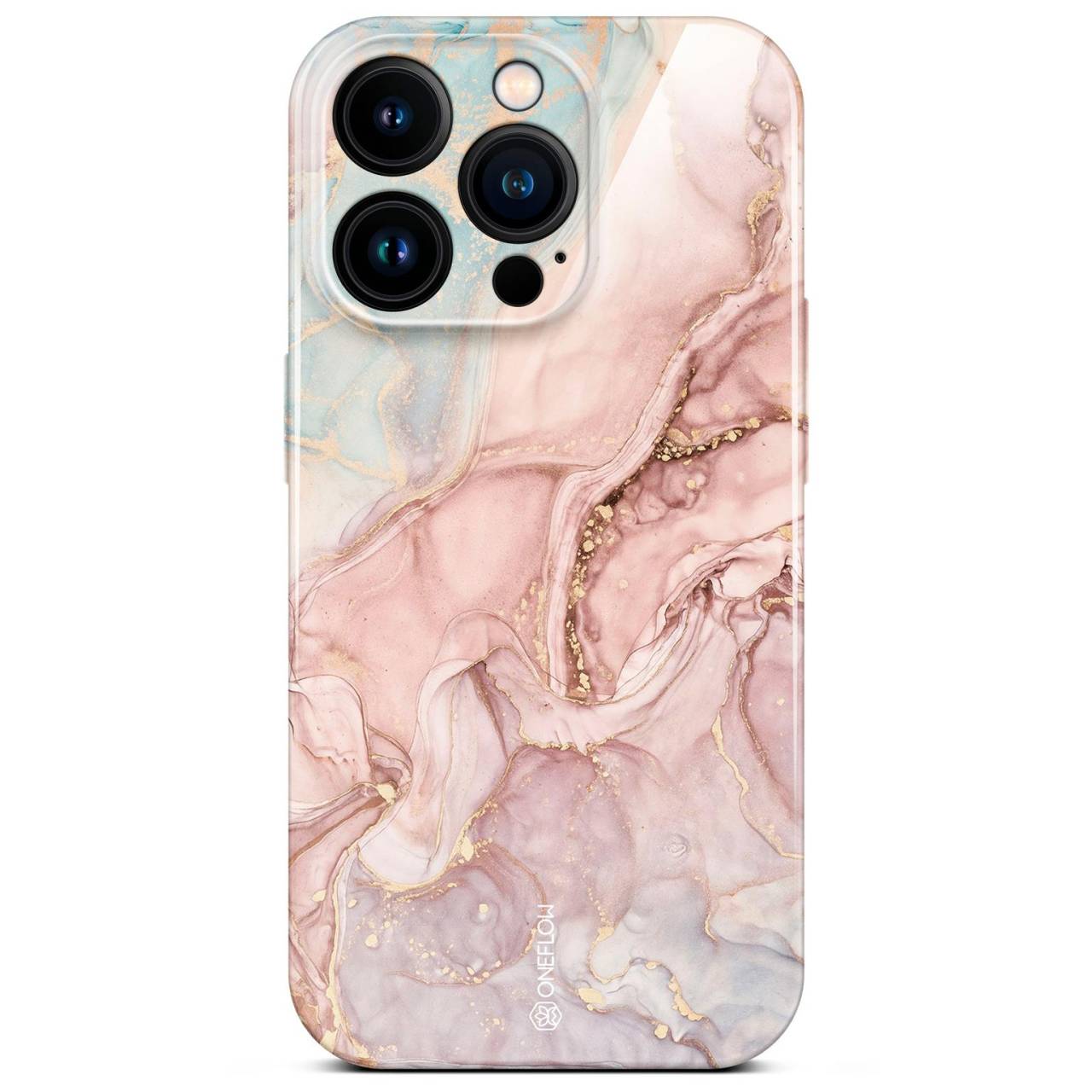 ONEFLOW Bliss Cover iPhone 16 Pro Marmor Muster