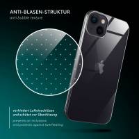 moex Aero Case für Apple iPhone 15 Plus – Durchsichtige Hülle aus Silikon, Ultra Slim Handyhülle