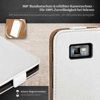 moex Flip Case für Samsung Galaxy S2 – PU Lederhülle mit 360 Grad Schutz, klappbar