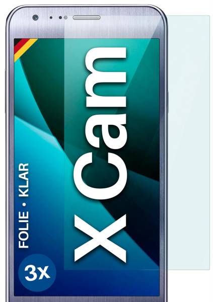 moex FlexProtect Klar für LG X Cam – Schutzfolie für unsichtbaren Displayschutz, Ultra klar