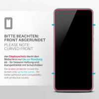 moex ShockProtect Klar für Motorola One Vision – Panzerglas für kratzfesten Displayschutz, Ultra klar