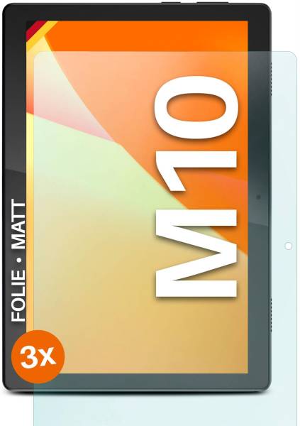 moex FlexProtect Matt für Lenovo Tab M10 (1. Gen.) – Anti Reflex Schutzfolie für besten Displayschutz, Matt