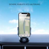 Joyroom Mechanische Autohalterung – Handyhalter Auto, Smartphone Halterung Auto, Armaturenbrett Handy Halter