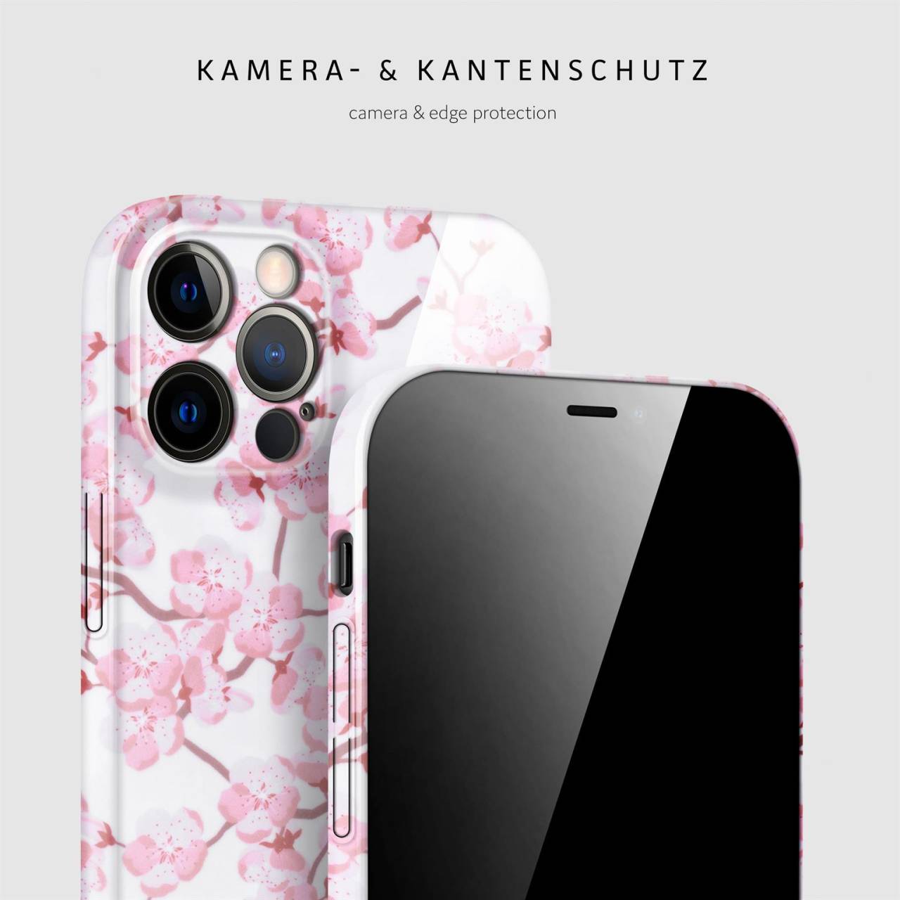 ONEFLOW Flower Cover iPhone 12 Pro Blumen Muster