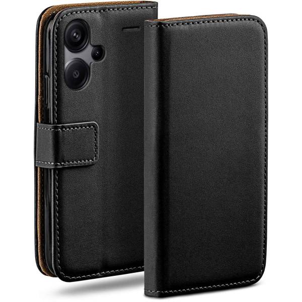 moex Book Case für Redmi Note 13 Pro+ 5G Klapphülle mit Kartenfach